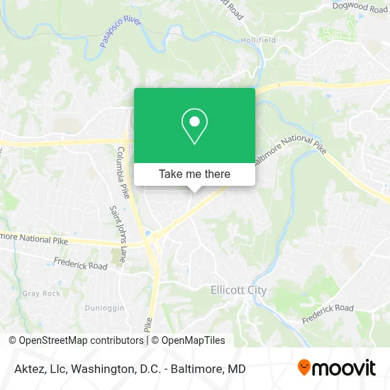 Aktez, Llc map