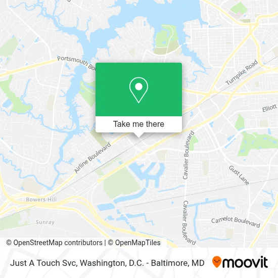 Just A Touch Svc map