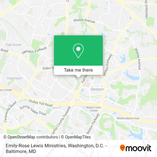 Emily-Rose Lewis Ministries map