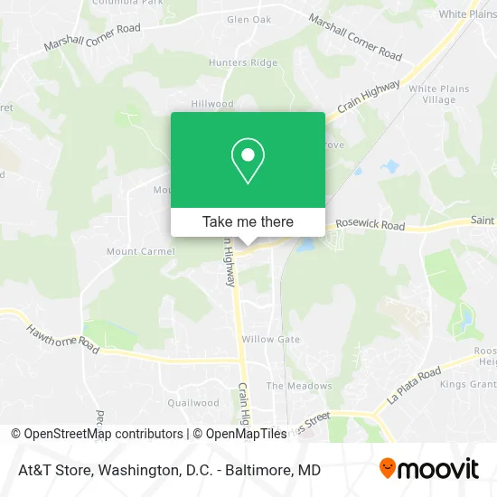 At&T Store map