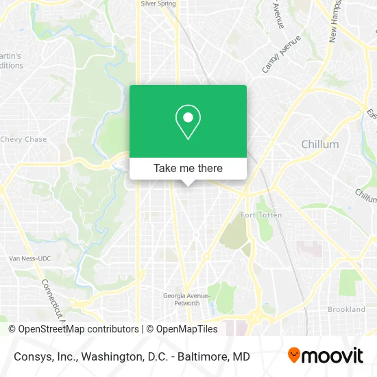 Consys, Inc. map