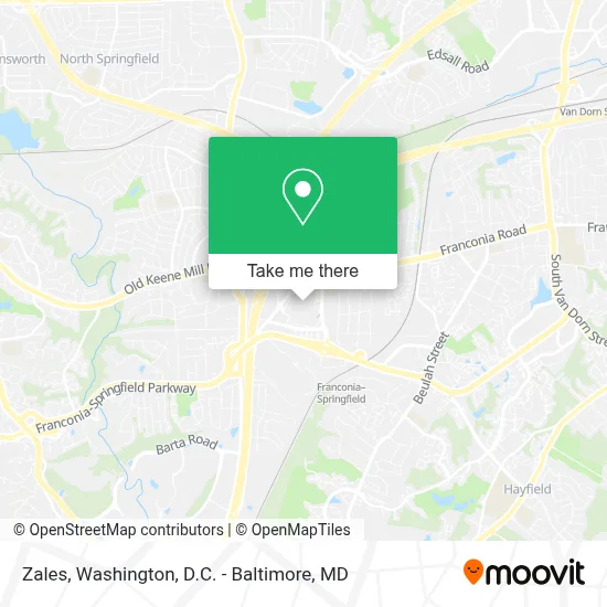 Zales map