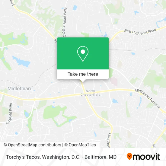 Torchy's Tacos map