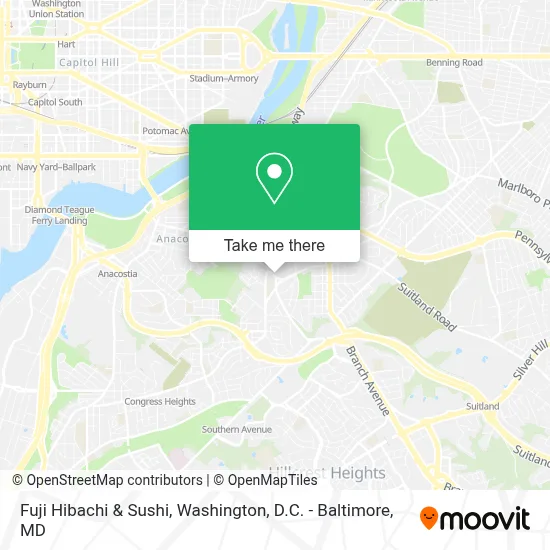 Fuji Hibachi & Sushi map