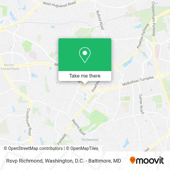 Rsvp Richmond map