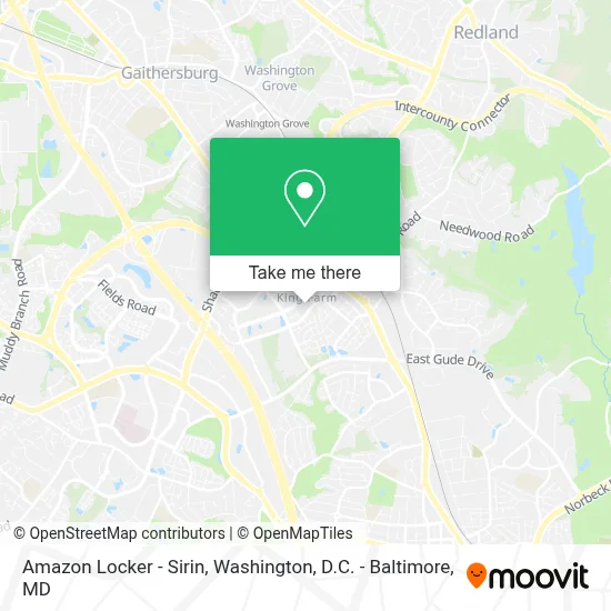 Amazon Locker - Sirin map