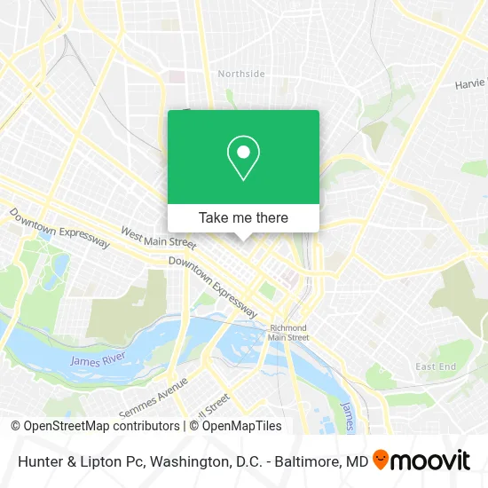 Hunter & Lipton Pc map