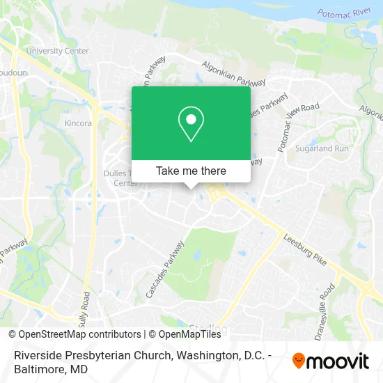 Riverside Presbyterian Church map