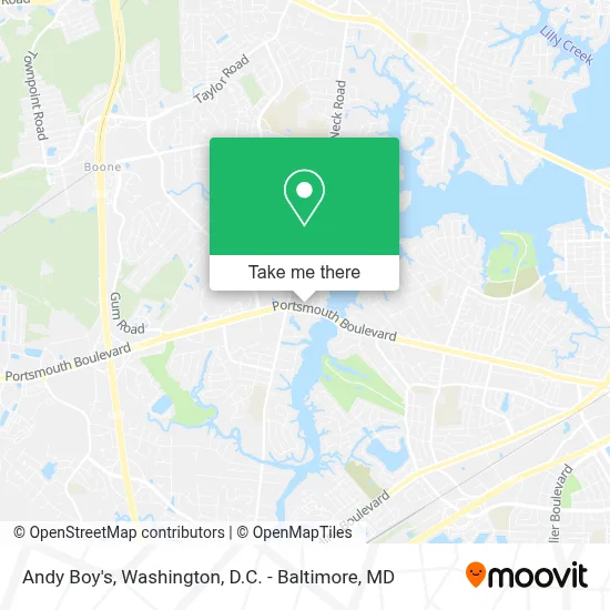 Andy Boy's map