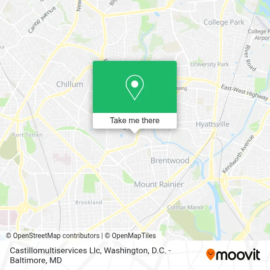 Castillomultiservices Llc map