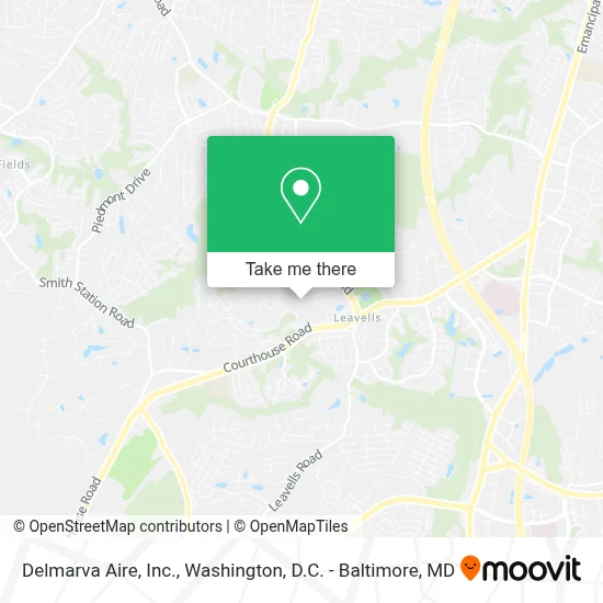 Delmarva Aire, Inc. map