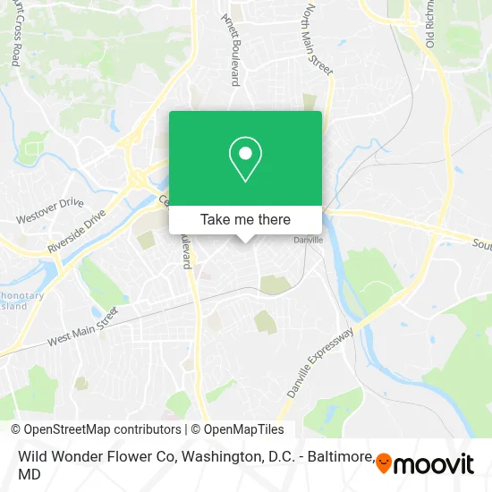 Wild Wonder Flower Co map