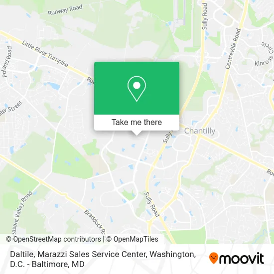 Daltile, Marazzi Sales Service Center map
