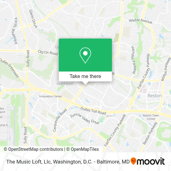 The Music Loft, Llc map