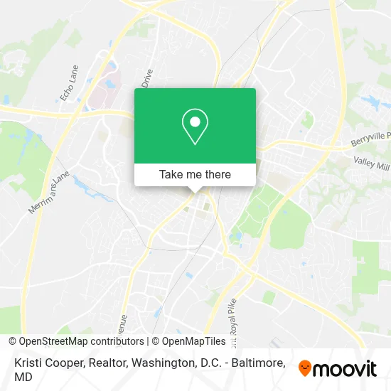 Kristi Cooper, Realtor map