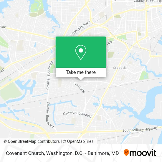 Covenant Church map