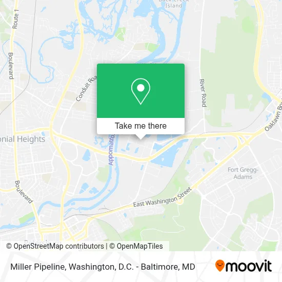 Miller Pipeline map