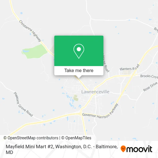 Mayfield Mini Mart #2 map