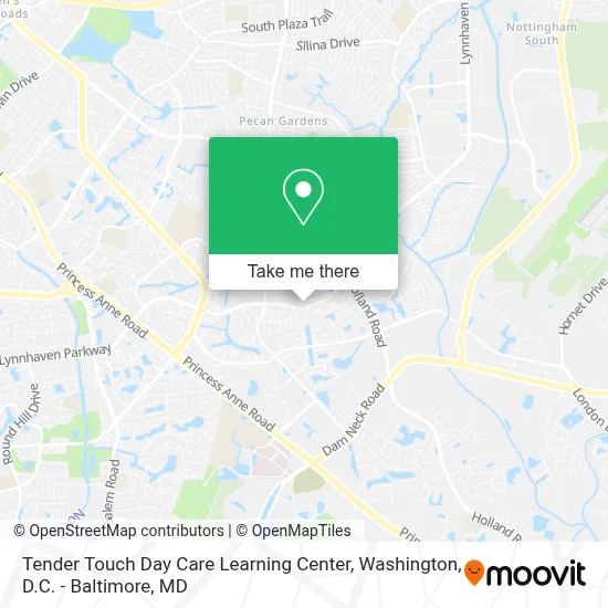 Tender Touch Day Care Learning Center map