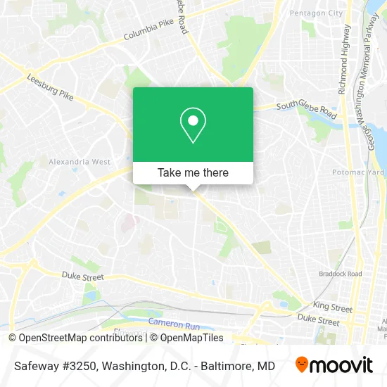 Safeway #3250 map