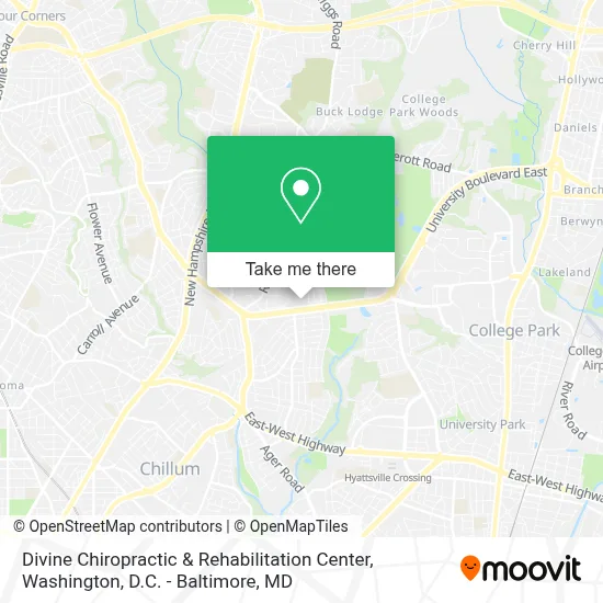 Divine Chiropractic & Rehabilitation Center map