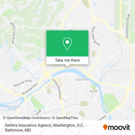 Sellers Insurance Agency map