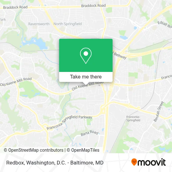 Redbox map