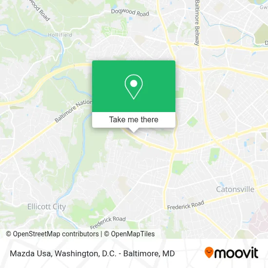 Mazda Usa map