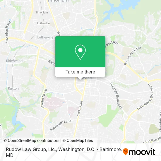 Rudow Law Group, Llc. map