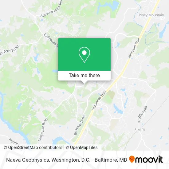 Naeva Geophysics map