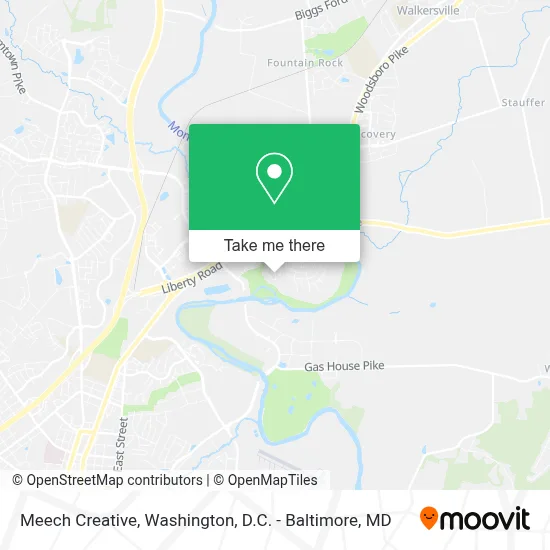 Meech Creative map