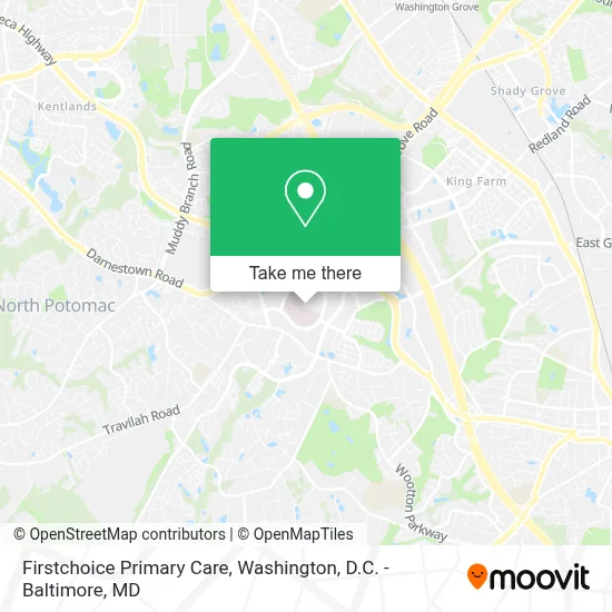 Firstchoice Primary Care map