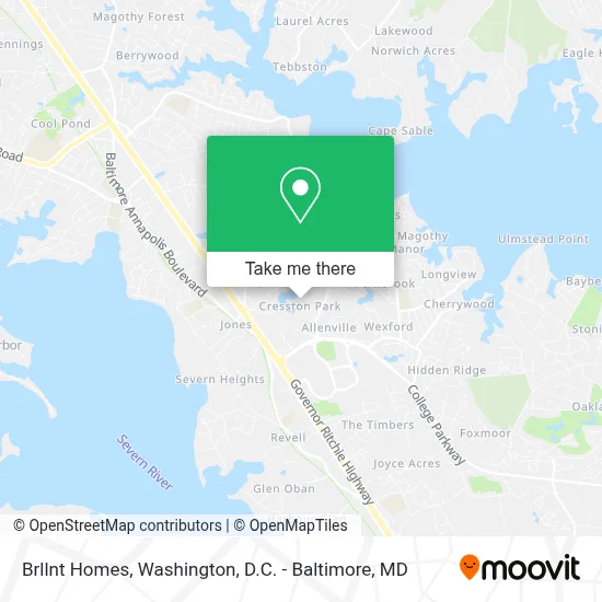 Brllnt Homes map