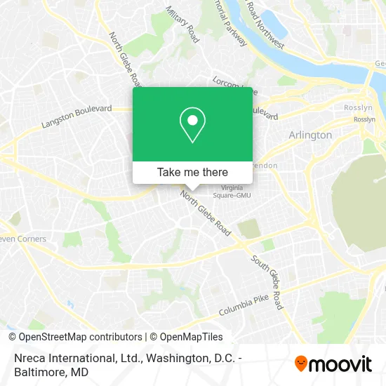 Nreca International, Ltd. map