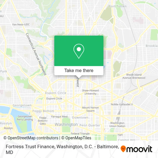 Fortress Trust Finance map