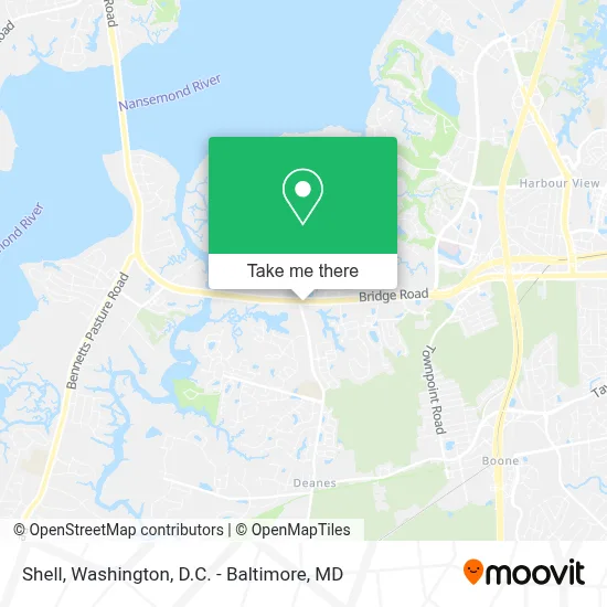 Shell map
