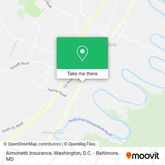 Aimonetti Insurance map