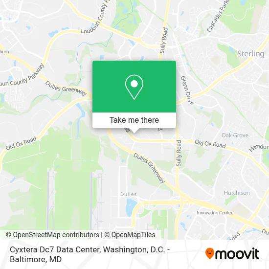 Cyxtera Dc7 Data Center map