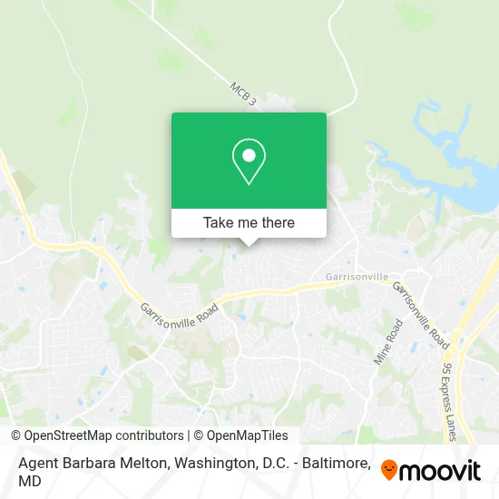 Agent Barbara Melton map