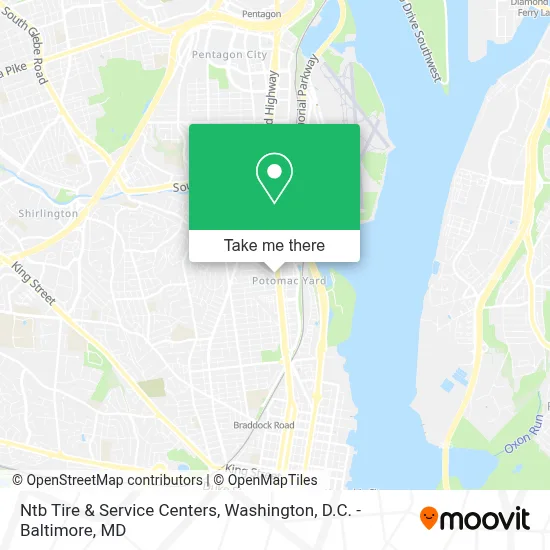 Ntb Tire & Service Centers map