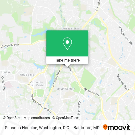 Seasons Hospice map
