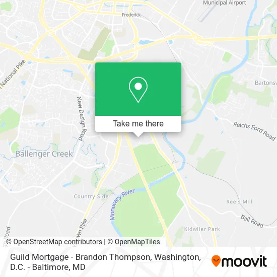 Guild Mortgage - Brandon Thompson map