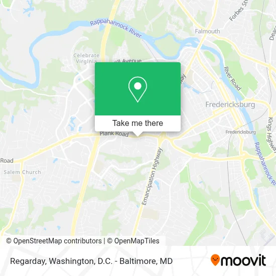 Regarday map