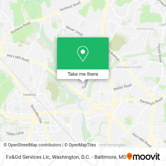 Fs&Gd Services Llc map