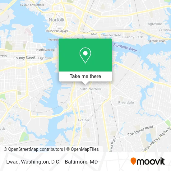 Lwad map