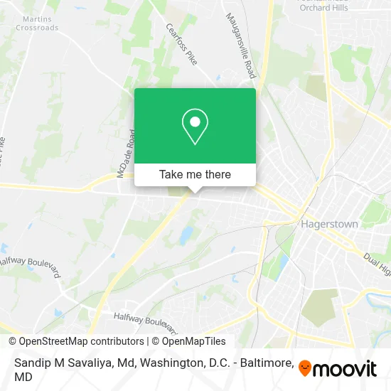Sandip M Savaliya, Md map