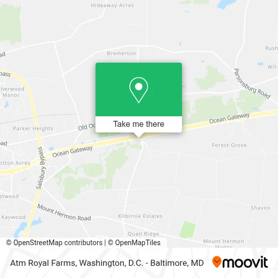 Atm Royal Farms map