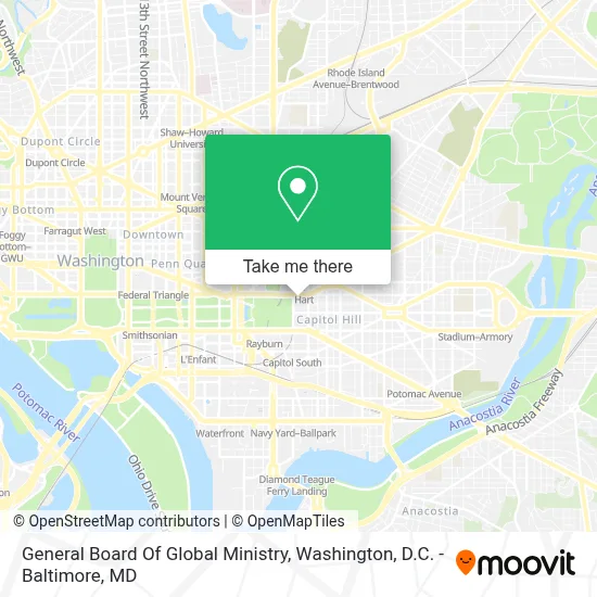 General Board Of Global Ministry map