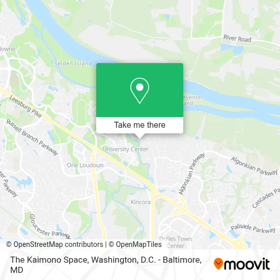 The Kaimono Space map