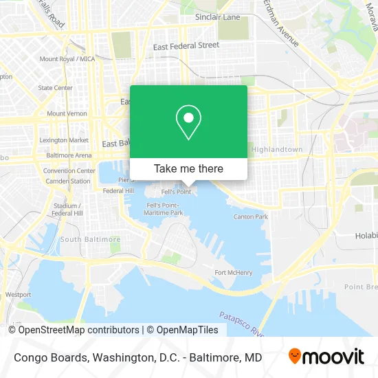 Congo Boards map